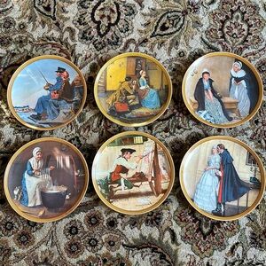 Vintage Knowles Plates